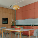 Private House in Tskneti / NS Studio - Interior Photography, Kitchen, Wood, Chair, Countertop